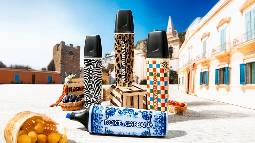 Dolce&Gabbana x STABILO Una Colaboración subrayada