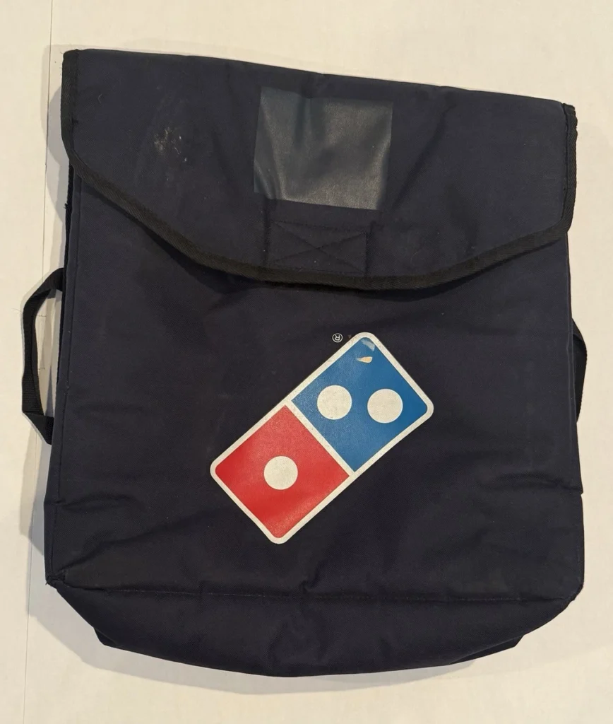 bolsas de reparto pizza recicladas